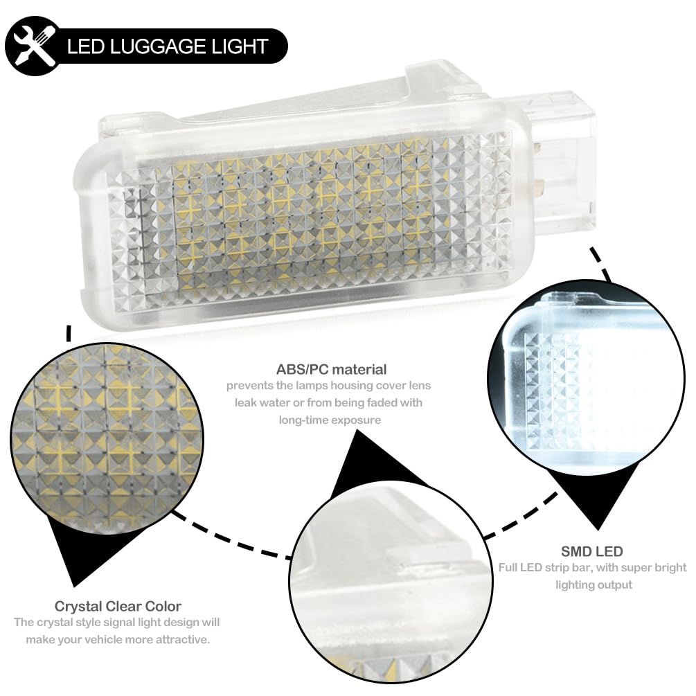 Amazon.com: NJSBYL 1/PCS Led Trunk Luggage Compartment Light for